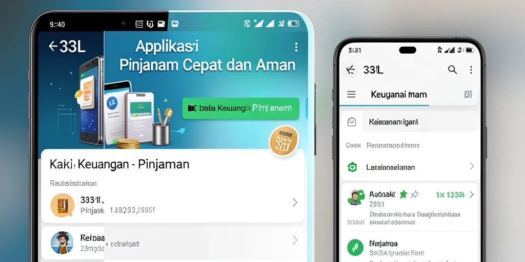 Tampilan antarmuka pengguna aplikasi 33L yang intuitif dan mudah digunakan.