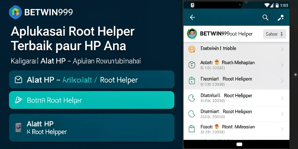 Antarmuka pengguna BETWIN999 yang intuitif dan mudah digunakan.