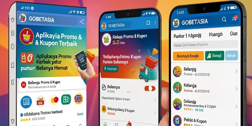 Tampilan antarmuka GOBETASIA yang menarik untuk promo dan kupon.