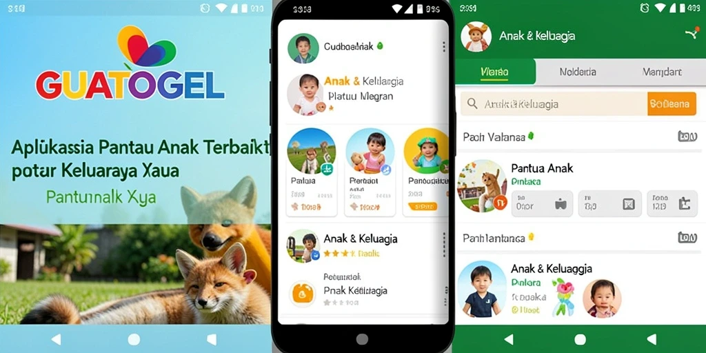 Tampilan antarmuka GUATOGEL yang user-friendly dan informatif.