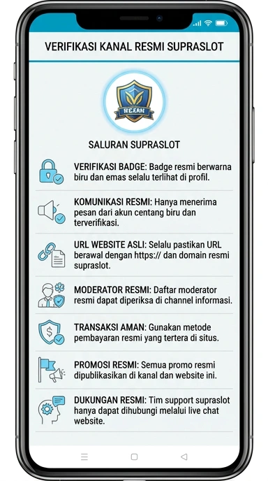 Kanal Resmi Supraslot untuk Pengguna Android Indonesia